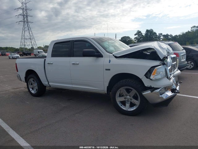 2012 Ram 1500 Slt მანქანა იყიდება აუქციონზე, vin: 1C6RD7LT8CS123118, აუქციონის ნომერი: 46339718