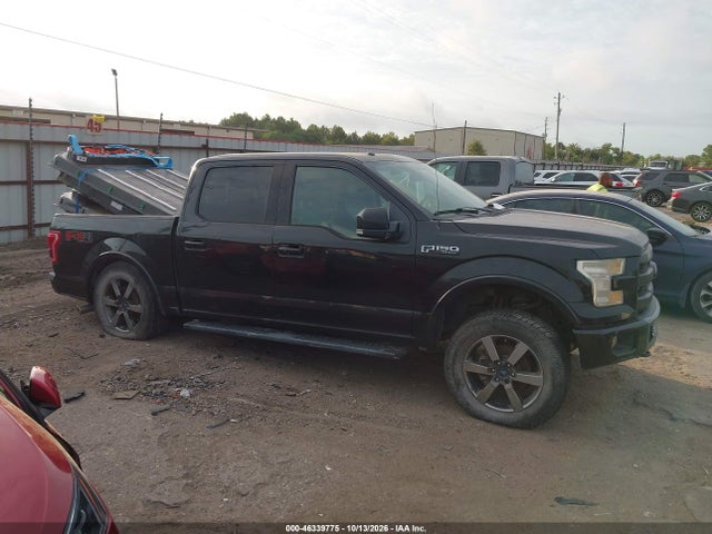 46339775 :رقم المزاد ، 1FTEW1EF0FKE37243 vin ، 2015 Ford F-150 Lariat مزاد بيع