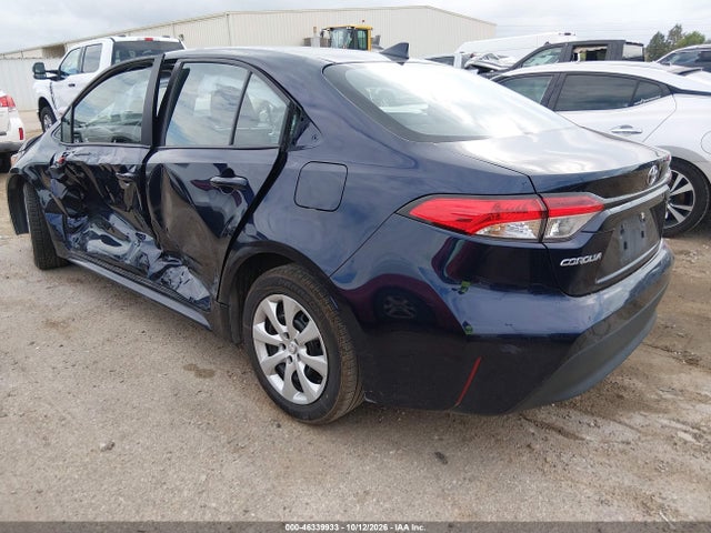 2025 Toyota Corolla Le მანქანა იყიდება აუქციონზე, vin: 5YFB4MDEXSP275667, აუქციონის ნომერი: 46339933