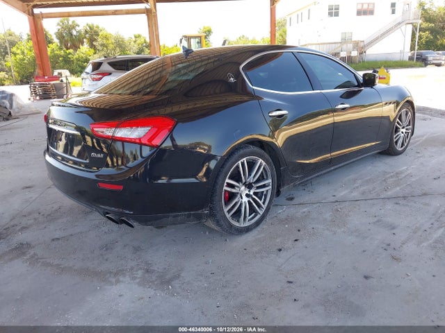 Продажа на аукционе авто 2014 Maserati Ghibli S Q4, vin: ZAM57RTA3E1091532, номер лота: 46340006