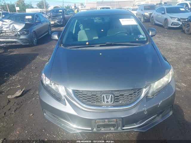 Продаж на аукціоні авто 2013 Honda Civic Lx, vin: 2HGFB2F58DH579549, номер лоту: 46340038
