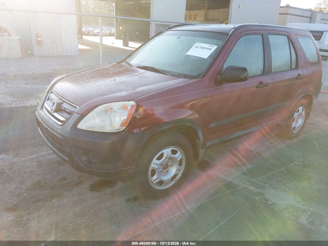 Продаж на аукціоні авто 2006 Honda Cr-v Lx, vin: SHSRD68586U406593, номер лоту: 46340160