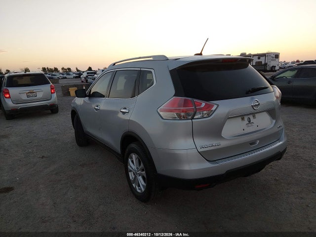 Продажа на аукционе авто 2016 Nissan Rogue Sv, vin: KNMAT2MV2GP644209, номер лота: 46340212