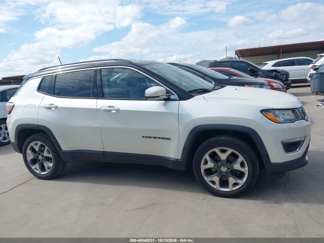 46340233 :رقم المزاد ، 3C4NJDCBXHT688630 vin ، 2017 Jeep New Compass Limited 4x4 مزاد بيع