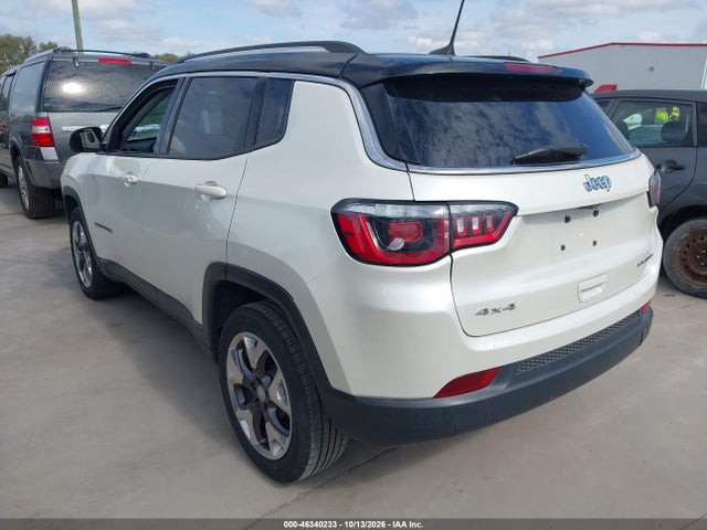 46340233 :رقم المزاد ، 3C4NJDCBXHT688630 vin ، 2017 Jeep New Compass Limited 4x4 مزاد بيع