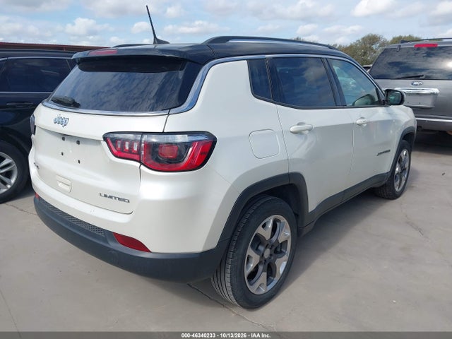 46340233 :رقم المزاد ، 3C4NJDCBXHT688630 vin ، 2017 Jeep New Compass Limited 4x4 مزاد بيع