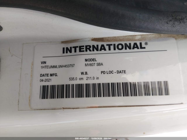 International Mv 2022 1HTEUMML5NH453757 Image 8