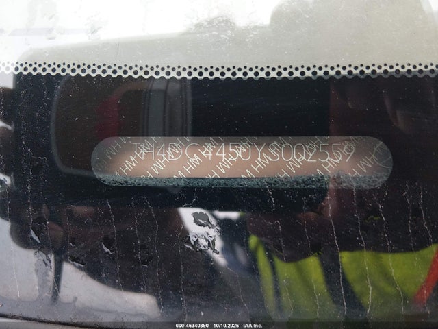 46340390 :رقم المزاد ، JH4DC4450YS002559 vin ، 2000 Acura Integra Ls مزاد بيع