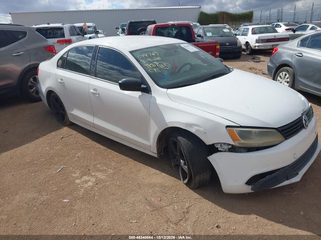 2012 Volkswagen Jetta 2.0l S მანქანა იყიდება აუქციონზე, vin: 3VW2K7AJ0CM371919, აუქციონის ნომერი: 46340564