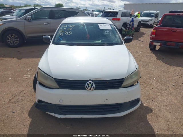 2012 Volkswagen Jetta 2.0l S მანქანა იყიდება აუქციონზე, vin: 3VW2K7AJ0CM371919, აუქციონის ნომერი: 46340564