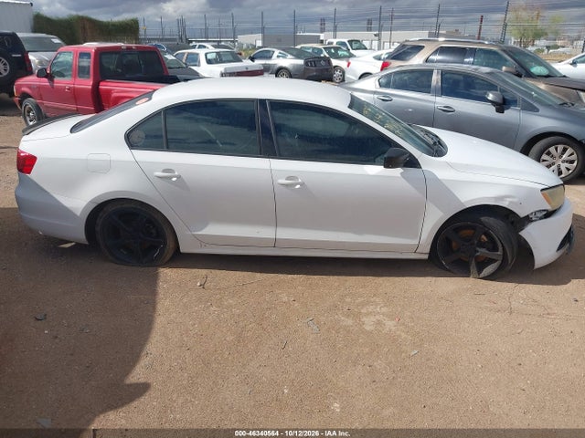 2012 Volkswagen Jetta 2.0l S მანქანა იყიდება აუქციონზე, vin: 3VW2K7AJ0CM371919, აუქციონის ნომერი: 46340564