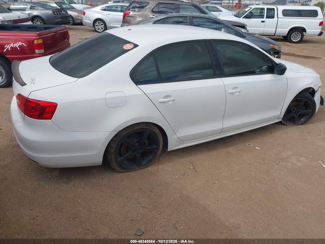 2012 Volkswagen Jetta 2.0l S მანქანა იყიდება აუქციონზე, vin: 3VW2K7AJ0CM371919, აუქციონის ნომერი: 46340564