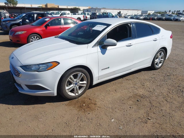 2018 Ford Fusion Hybrid Se მანქანა იყიდება აუქციონზე, vin: 3FA6P0LU2JR277423, აუქციონის ნომერი: 46340643