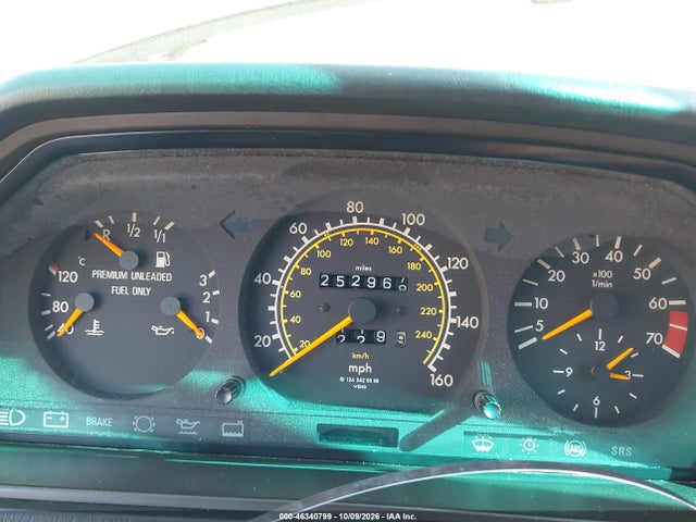 46340799 :رقم المزاد ، WDBEA30D1MB345988 vin ، 1991 Mercedes-benz 300 E مزاد بيع