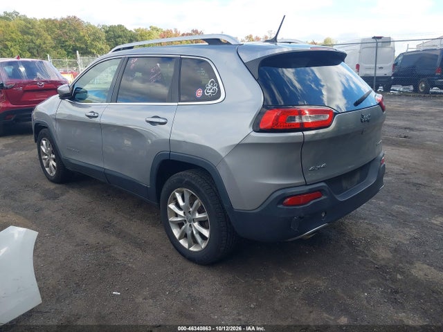 2015 Jeep Cherokee Limited მანქანა იყიდება აუქციონზე, vin: 1C4PJMDB5FW662709, აუქციონის ნომერი: 46340863
