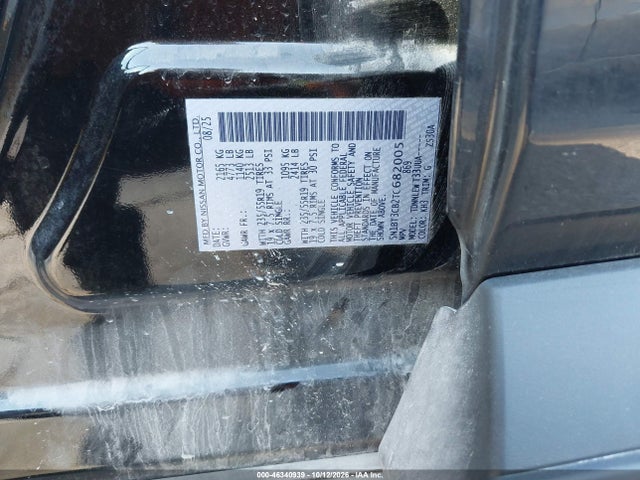 Aukcja sprzedaży 2026 Nissan Rogue Sl, vin: 5N1BT3CB2TC682005, numer aukcji: 46340939