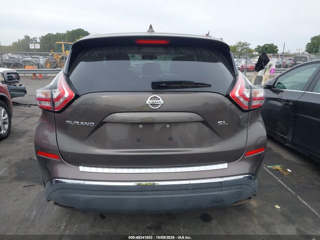 2017 Nissan Murano Sl მანქანა იყიდება აუქციონზე, vin: 5N1AZ2MG7HN106324, აუქციონის ნომერი: 46341002