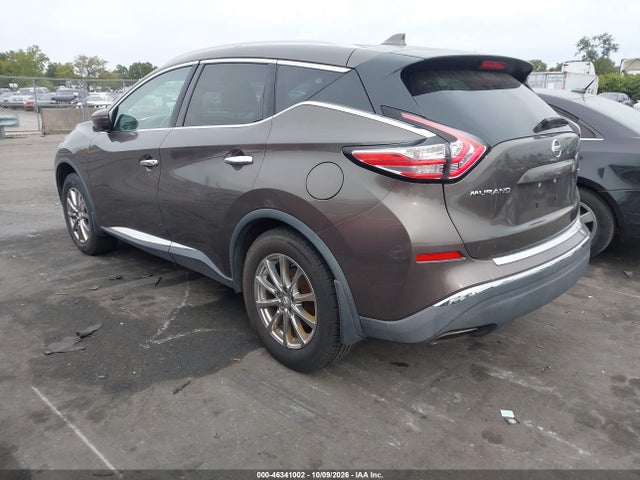 2017 Nissan Murano Sl მანქანა იყიდება აუქციონზე, vin: 5N1AZ2MG7HN106324, აუქციონის ნომერი: 46341002