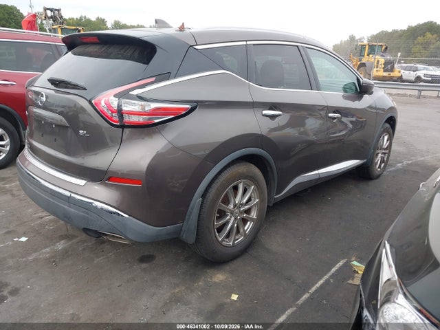 2017 Nissan Murano Sl მანქანა იყიდება აუქციონზე, vin: 5N1AZ2MG7HN106324, აუქციონის ნომერი: 46341002