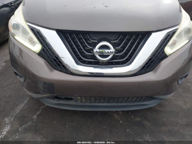 2017 Nissan Murano Sl მანქანა იყიდება აუქციონზე, vin: 5N1AZ2MG7HN106324, აუქციონის ნომერი: 46341002