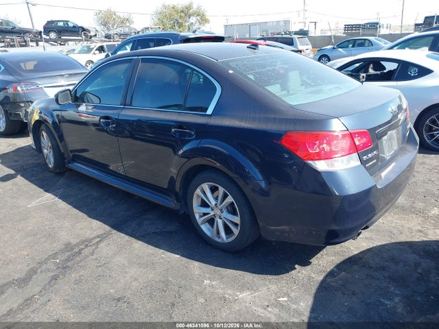 2013 Subaru Legacy 2.5i Limited მანქანა იყიდება აუქციონზე, vin: 4S3BMBK68D3048649, აუქციონის ნომერი: 46341096