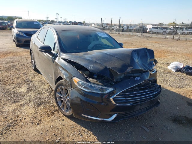 2019 Ford Fusion Hybrid Sel მანქანა იყიდება აუქციონზე, vin: 3FA6P0MU6KR117559, აუქციონის ნომერი: 46341161