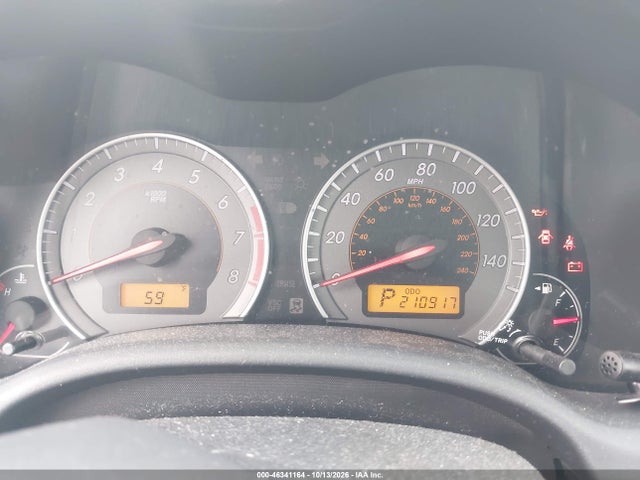 46341164 :رقم المزاد ، 1NXBU4EE3AZ240139 vin ، 2010 Toyota Corolla S مزاد بيع