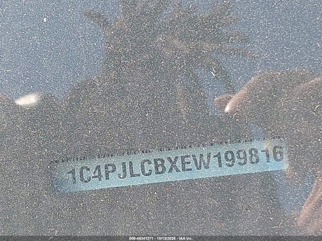 Продажа на аукционе авто 2014 Jeep Cherokee Latitude, vin: 1C4PJLCBXEW199816, номер лота: 46341271