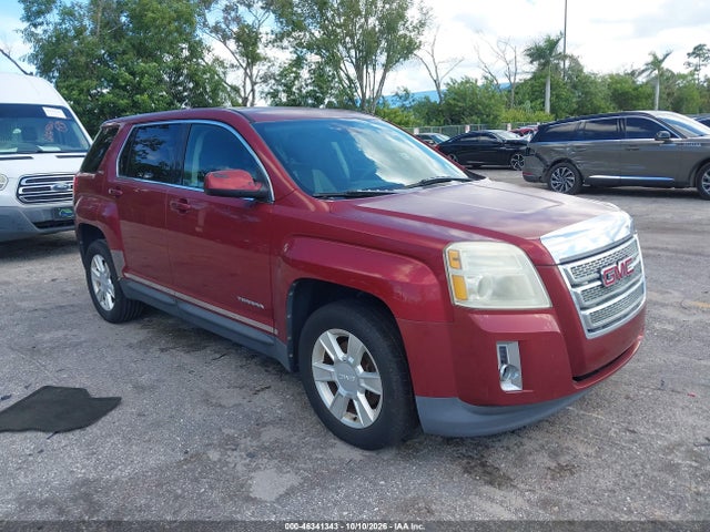 46341343 :رقم المزاد ، 2GKALMEK6C6257323 vin ، 2012 Gmc Terrain Sle-1 مزاد بيع