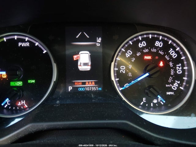 46341509 :رقم المزاد ، 2T3RWRFV9KW044333 vin ، 2019 Toyota Rav4 Hybrid Xle مزاد بيع