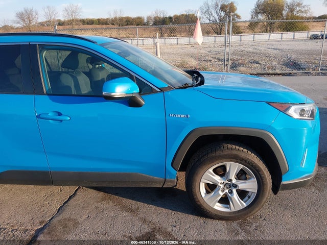 46341509 :رقم المزاد ، 2T3RWRFV9KW044333 vin ، 2019 Toyota Rav4 Hybrid Xle مزاد بيع
