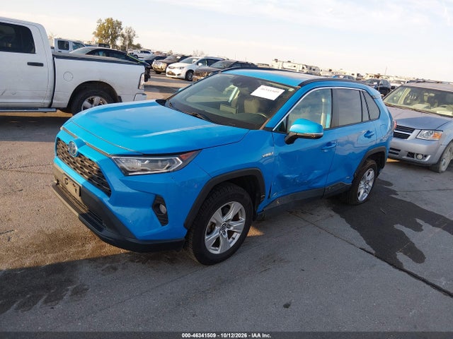46341509 :رقم المزاد ، 2T3RWRFV9KW044333 vin ، 2019 Toyota Rav4 Hybrid Xle مزاد بيع