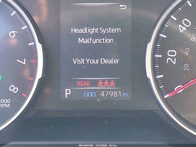 46341593 :رقم المزاد ، JTMP1RFV4KJ016136 vin ، 2019 Toyota Rav4 Xle مزاد بيع