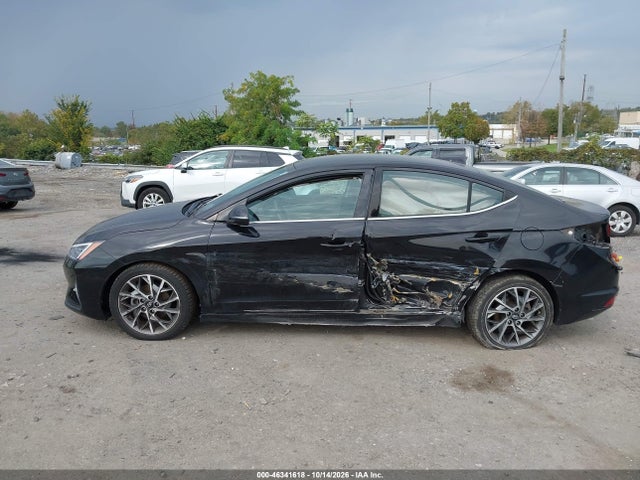 46341618 :رقم المزاد ، KMHD84LF1KU761130 vin ، 2019 Hyundai Elantra Limited مزاد بيع