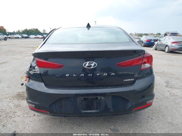 46341618 :رقم المزاد ، KMHD84LF1KU761130 vin ، 2019 Hyundai Elantra Limited مزاد بيع