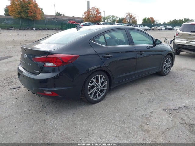46341618 :رقم المزاد ، KMHD84LF1KU761130 vin ، 2019 Hyundai Elantra Limited مزاد بيع