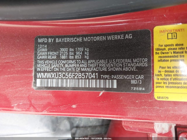 Mini Hardtop Cooper S 2015 WMWXU3C56F2B57041 Image 9