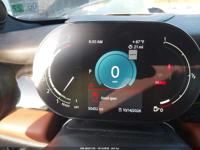 2022 Mini Hardtop Cooper S მანქანა იყიდება აუქციონზე, vin: WMW53DH0XN2R98823, აუქციონის ნომერი: 46341745