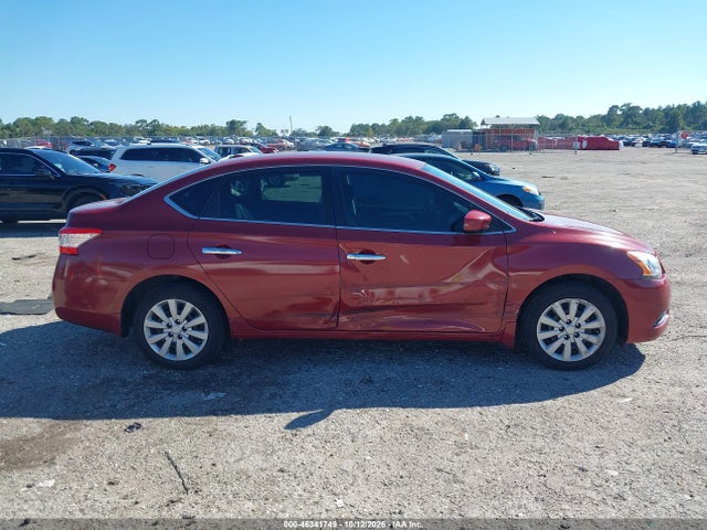2015 Nissan Sentra Sv მანქანა იყიდება აუქციონზე, vin: 3N1AB7APXFY213364, აუქციონის ნომერი: 46341749