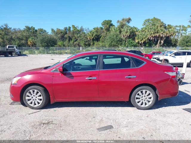 2015 Nissan Sentra Sv მანქანა იყიდება აუქციონზე, vin: 3N1AB7APXFY213364, აუქციონის ნომერი: 46341749