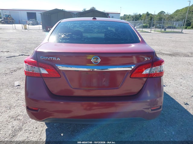 2015 Nissan Sentra Sv მანქანა იყიდება აუქციონზე, vin: 3N1AB7APXFY213364, აუქციონის ნომერი: 46341749