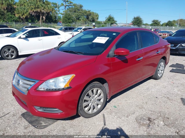 2015 Nissan Sentra Sv მანქანა იყიდება აუქციონზე, vin: 3N1AB7APXFY213364, აუქციონის ნომერი: 46341749
