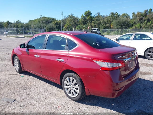 2015 Nissan Sentra Sv მანქანა იყიდება აუქციონზე, vin: 3N1AB7APXFY213364, აუქციონის ნომერი: 46341749