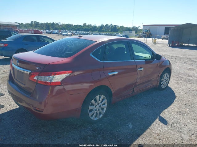 2015 Nissan Sentra Sv მანქანა იყიდება აუქციონზე, vin: 3N1AB7APXFY213364, აუქციონის ნომერი: 46341749