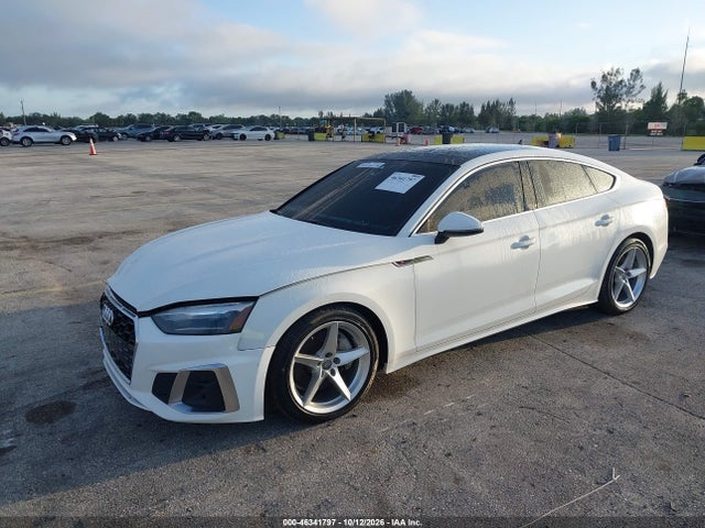Продажа на аукционе авто 2021 Audi A5 Sportback Premium 45 Tfsi Quattro S Tronic, vin: WAUDACF55MA059366, номер лота: 46341797