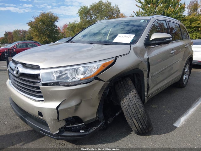 Aukcja sprzedaży 2015 Toyota Highlander Limited V6, vin: 5TDDKRFH8FS213636, numer aukcji: 46341941