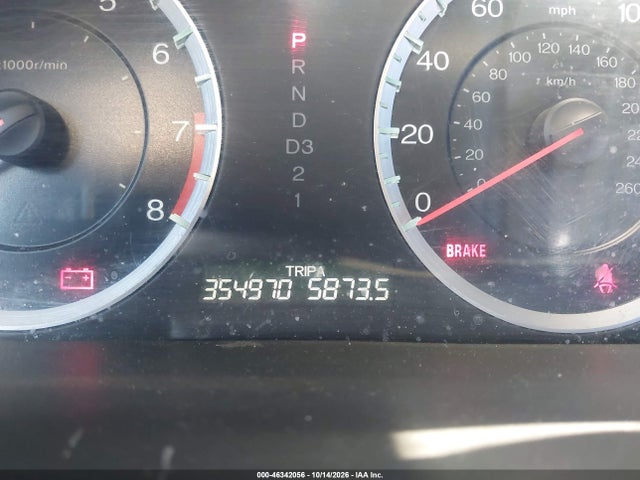 46342056 :رقم المزاد ، 1HGCS2B82AA006787 vin ، 2010 Honda Accord 3.5 Ex-l مزاد بيع