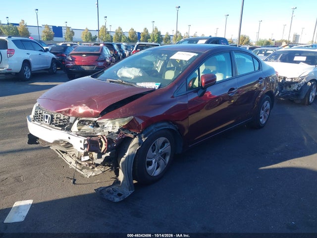 Honda Civic Lx 2015 19XFB2F55FE250319 Image 2