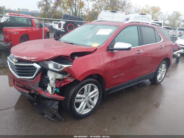 46342491 :رقم المزاد ، 2GNAXVEVXJ6128893 vin ، 2018 Chevrolet Equinox Premier مزاد بيع