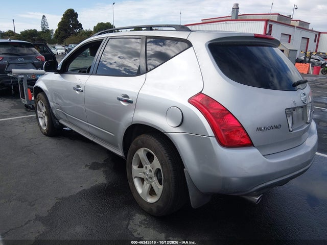 2004 Nissan Murano Sl მანქანა იყიდება აუქციონზე, vin: JN8AZ08T64W203099, აუქციონის ნომერი: 46342519